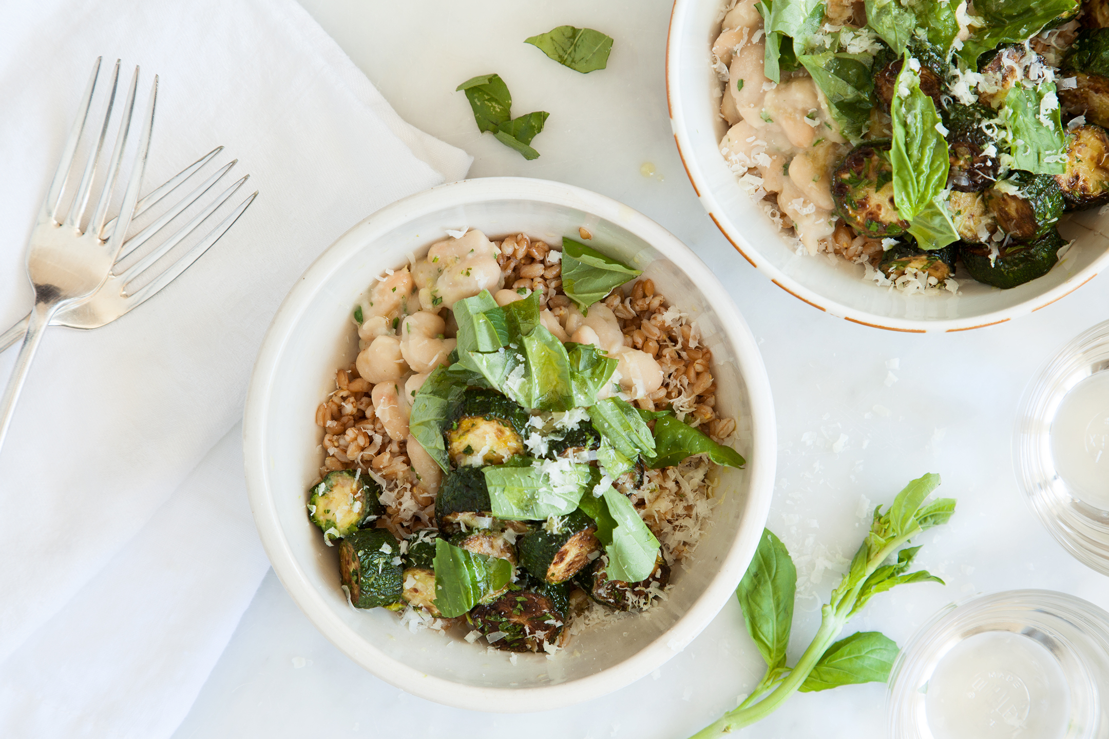 Farro Salad with Gremolata, Cannellini Beans & Zucchini Good Eggs